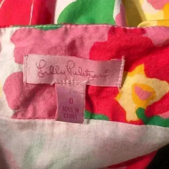 Lilly Pulitzer Lynnie Resort White Big Garden By The Sea Mini Skirt - Picture 5 of 6